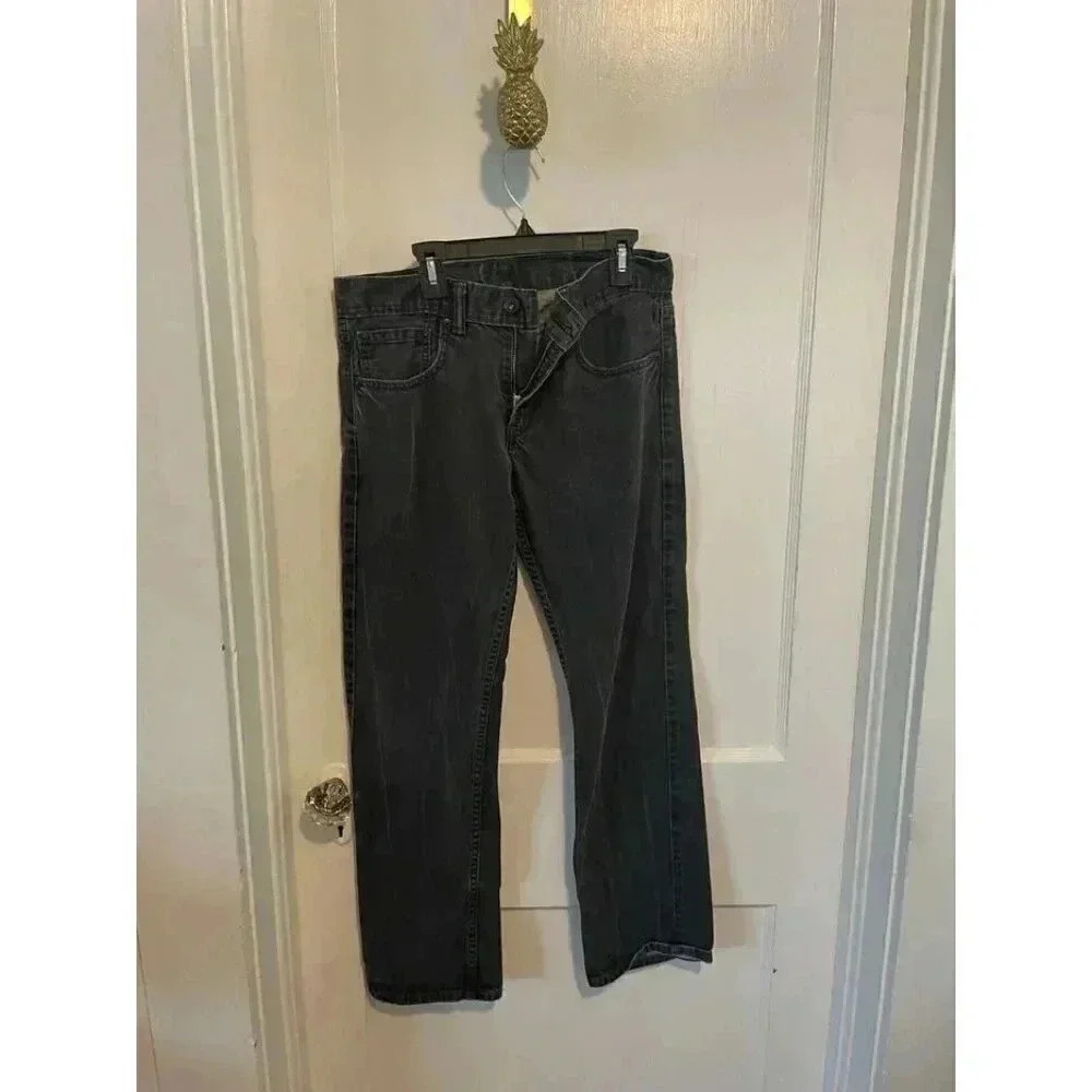 Levi's size 20 x 29 513 Slim Black Jeans